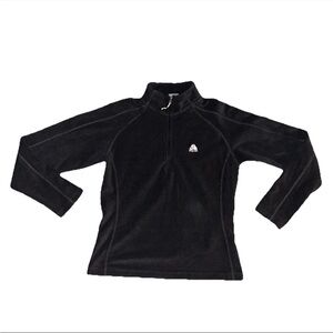 Vintage Nike ACG Sweatshirt Adult Small Black 1/4 Zip Pullover Sweater Y2K 90s